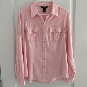 White House Black Market Utility Blouse